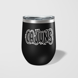Louisiana Cajuns 12 OZ Stemless Wine Tumbler