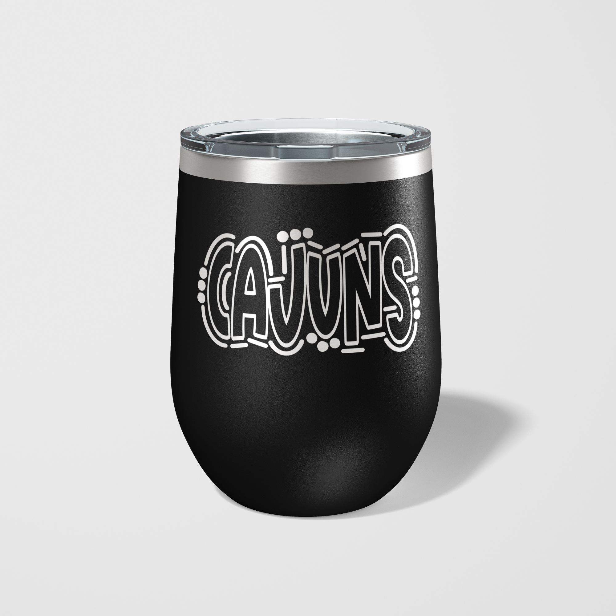 Louisiana Cajuns 12 OZ Stemless Wine Tumbler