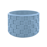 COMING SOON - Glacier Blue Checkered Silicone Protective Boot for Tumbler