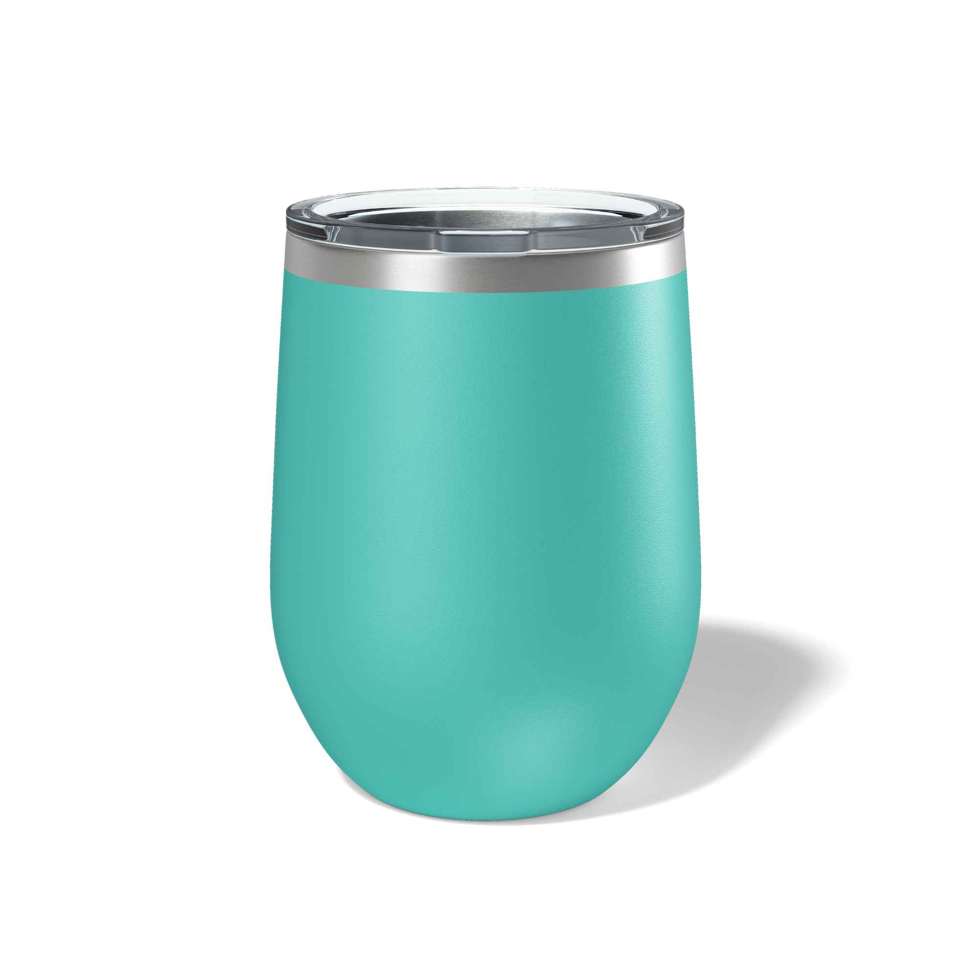 Custom Laser Engraved 12 OZ Stainless Steel Stemless Wine Tumbler with Lid