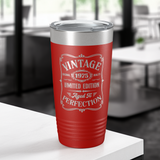 Vintage 1975 20 OZ Tumbler with Slider Lid