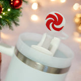 Peppermint Straw Topper - 10 MM