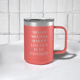 Favorite Child Insulated Coffee Camp Mug