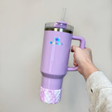 Sour Grape Checkered Silicone Protective Boot for Tumbler