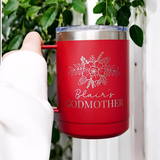 Personalized Godmother Gift Insulated Coffee Camp Mug