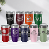 Custom Logo 20 OZ Tumbler with Slider Lid