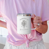 Custom Promoted to Grandma Insulated Coffee Camp Mug