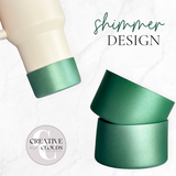 Shimmer Sage Green Silicone Boot