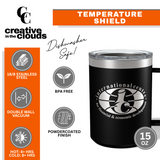 Custom Logo or Design Insulated Coffee Camp Mug