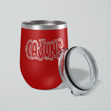 Louisiana Cajuns 12 OZ Stemless Wine Tumbler