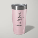 Personalized Name 20 OZ Tumbler with Slider Lid